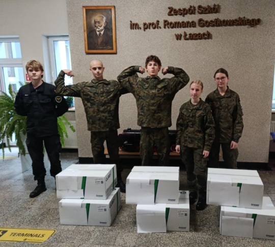Zbieram w szkole