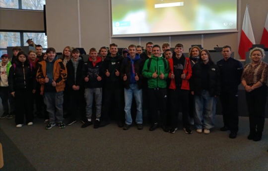 Wizyta w Komendzie Wojewódzkiek Policji w Katowicach